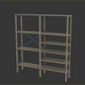 Open Natural Wood Bookshelf With Multiple Layered Shelves And Functional Storage
