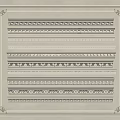 French Gypsum Line Gypsum Line Carved Corner Line Combination 3d model