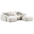 Modern Two Seater Sofa With Velvet Upholstery Multiple Color Options Throw Pillows And Blanket