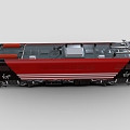 Electric Locomotive British 87 Electric Locomotive Train High-speed Railway Tram Low Face Number Low Model Simple Model Game Sub-era Film and Television Super Realism 3d model