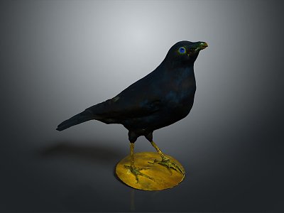 bird game animal cartoon animal realistic animal 3d model