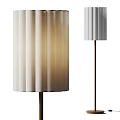 Folia Floor Lamp Fabric Floor Lamp Artistic Floor Lamp Creative Floor Lamp 3d model