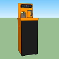 Two Modern Brown And Black Water Dispensers Home Appliances With Stylish Design