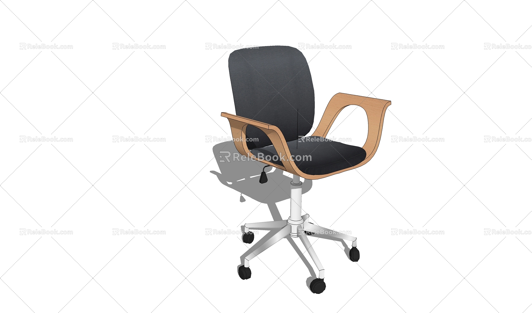 Modern office chair advanced seat model