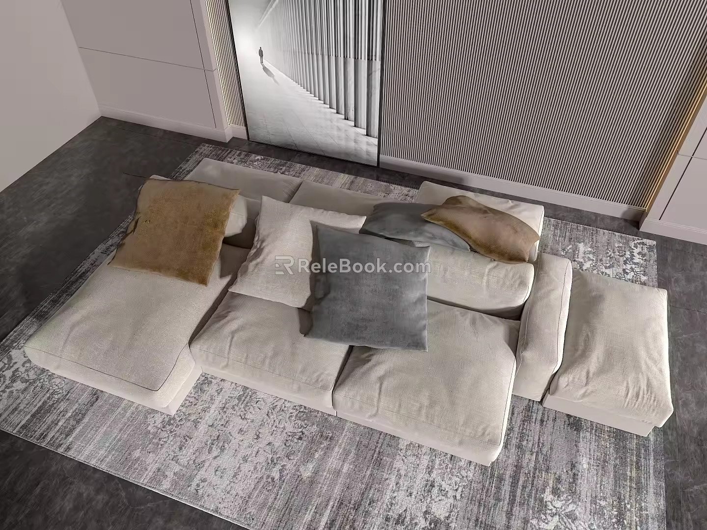 Sofa Multiplayer Sofa 3d model
