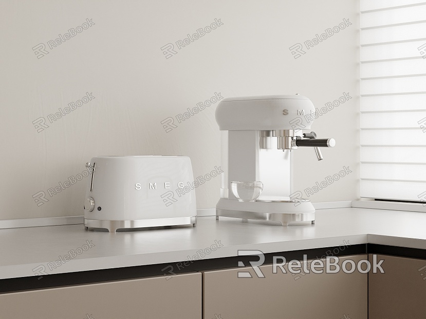 Retro coffee maker bread machine model