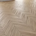 Light Colored Herringbone Pattern Wooden Floor With Natural Texture And Modern Design 3d model