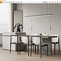 Minotti Bar Minimal Bar Casual Bar 3d model