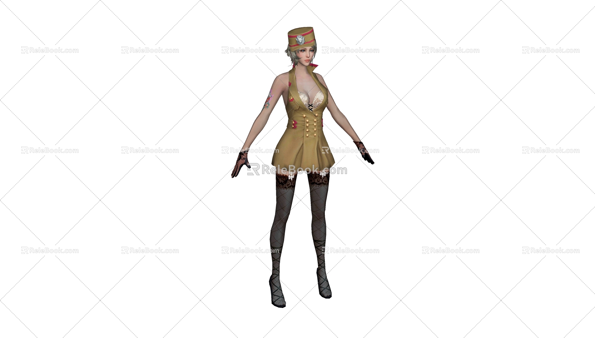 Woman 3d model