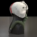 Pilot Helmet Flight Helmet Flying Helmet Low Face Number Low Model Simple Model Game Sub-era Film and Television Level Super Realistic High Precision 3d model