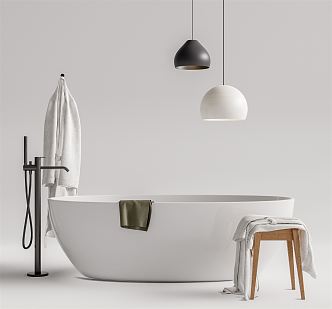 Modern Bathtub 3d model