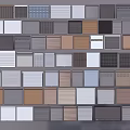 Various Textured Decorative Panels With Multiple Color Options For Interior Design