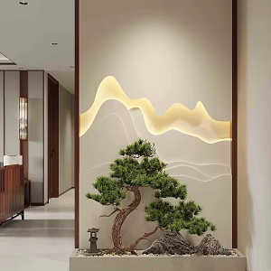 New Chinese Entrance 3d model