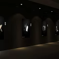 Samsung Storefront Display With W23 5G Smartphone And Modern Black Gold Design