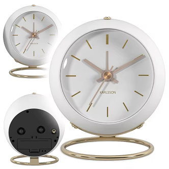 Modern alarm clock alarm clock ornaments 3d model