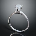 Stunning Solitaire Diamond Ring With Platinum Band And Engraved TACORI CO Interior Design