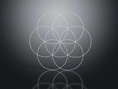 Modern Sci-Fi Equipment Geometry Sacred Geometry 3d model
