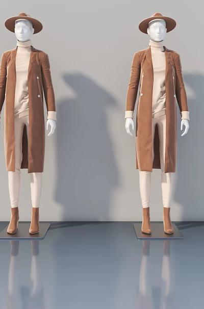 Swing Door with Classic Style and Wooden Material for Home Entrance Decoration 3d model