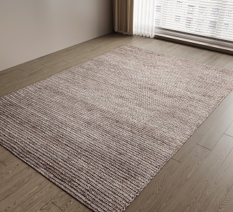 Modern Italian Carpet Striped Carpet Living Room Carpet Bedroom Carpet Dining Room Carpet 3d model