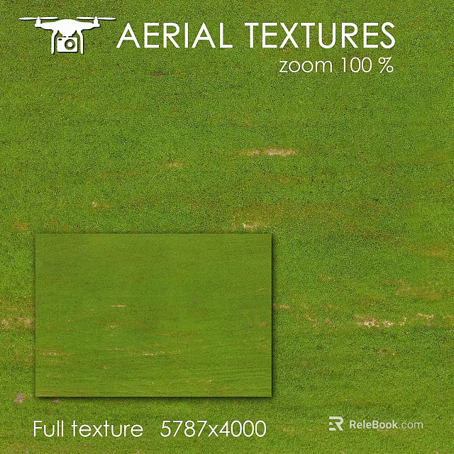 Lush Green Grass Natural Outdoor Landscape With Fresh Texture And Details 3d model 