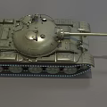 T62 Main Battle Tank Heavy Tank Light Tank World War II Tank Former Soviet Union Tank Low Face Number Low Model Simple Model Film and Television Level Super Realistic High Precision 3d model
