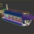 submarine diving ship submarine nuclear submarine 3d model