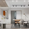 Modern study 3d model