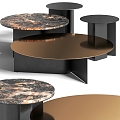 Modern Minotti Coffee Table Coffee Table Round Coffee Table Marble Coffee Table Minotti 3d model