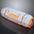 Sci-fi Capsule Space Capsule Hibernation Capsule Freezing Capsule Rest Capsule Rest Capsule 3d model