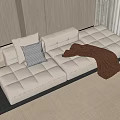 Modern Multiplayer Sofa 3d model