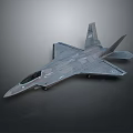 Advanced Stealth Fighter Jet Featuring Modern Aerospace Technology And Aerodynamic Design