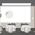 Modern Spa Room Interior With Two Massage Beds White Linens And Wooden Elements