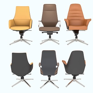 Luxury Office Chair Leisure Chair 3d model