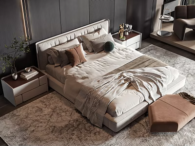 Modern Double Bed