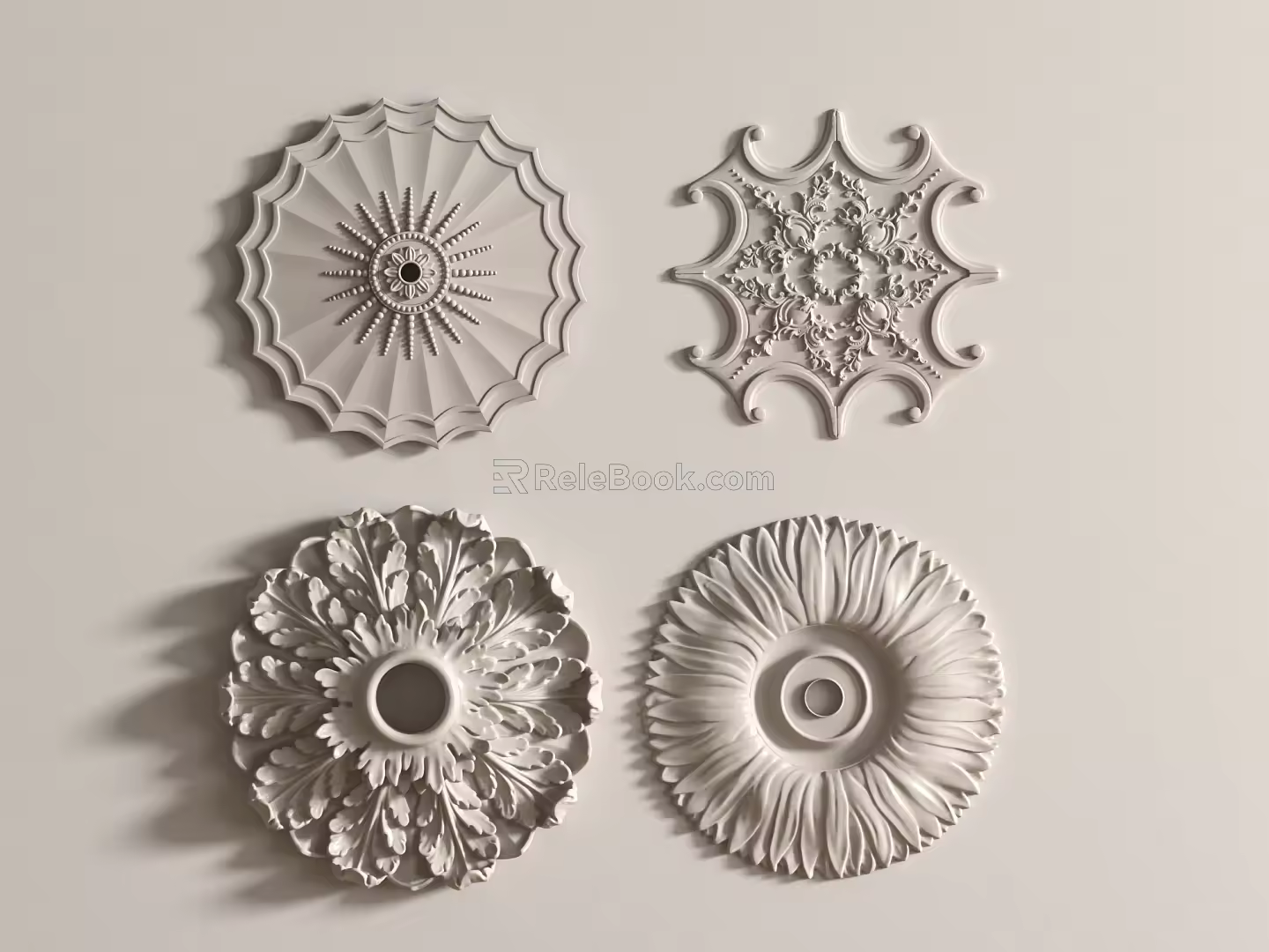 Lamp panel 3d model