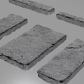 Rustic Natural Stone And Wooden Slabs Perfect For Flooring And Wall Decor
