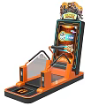 Colorful Ninja Turtles Arcade Game Machine With Bright Screen For Home Entertainment