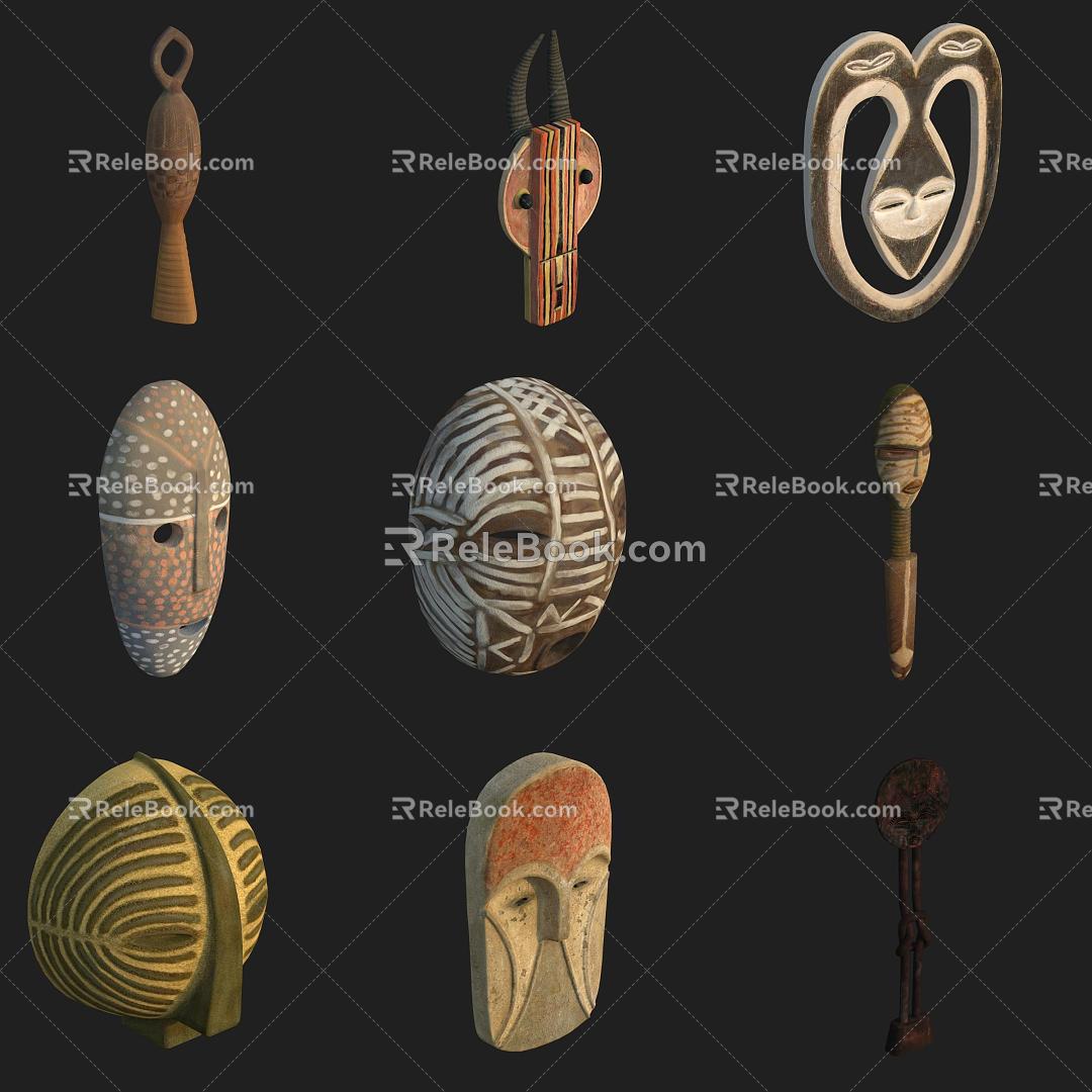 Arts and crafts ornaments 3d model