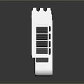 High Performance Graphics Card With Single Fan And Carbon Fiber Cooling Design