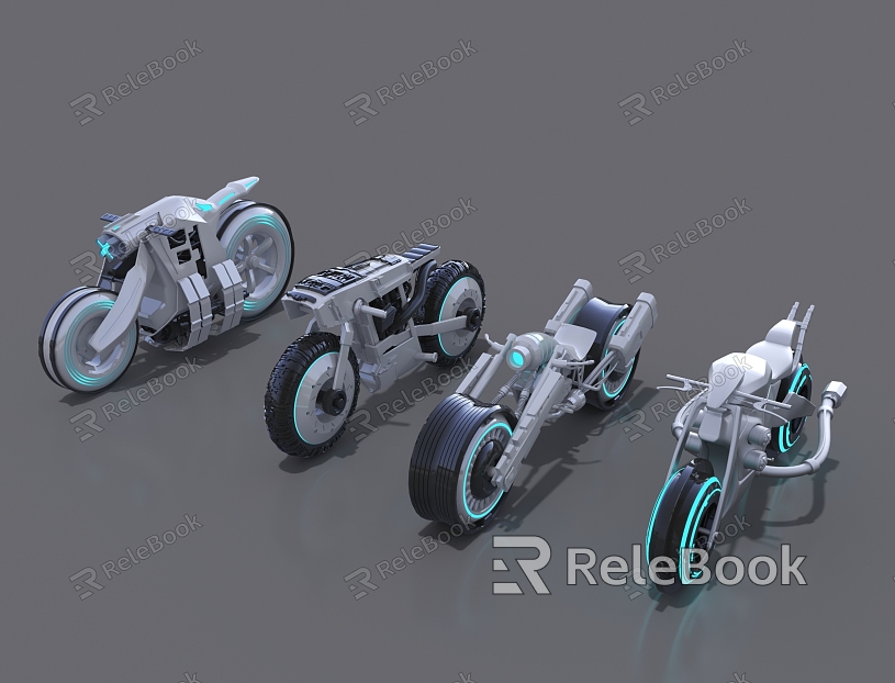 Jet Motorcycle Science Fiction Motorcycle Concept Motorcycle Flying Car Space Flying Car Space Motorcycle Science Fiction Motorcycle Mecha model