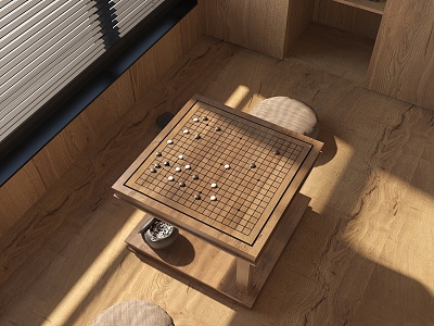 Modern Go 3d model