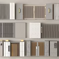 Diverse Modern Entrance Doors With Slatted Paneled And Textured Designs In Various Colors