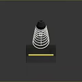 Durable Hardware Tool With Black Base Yellow Block And Metal Spring Structure