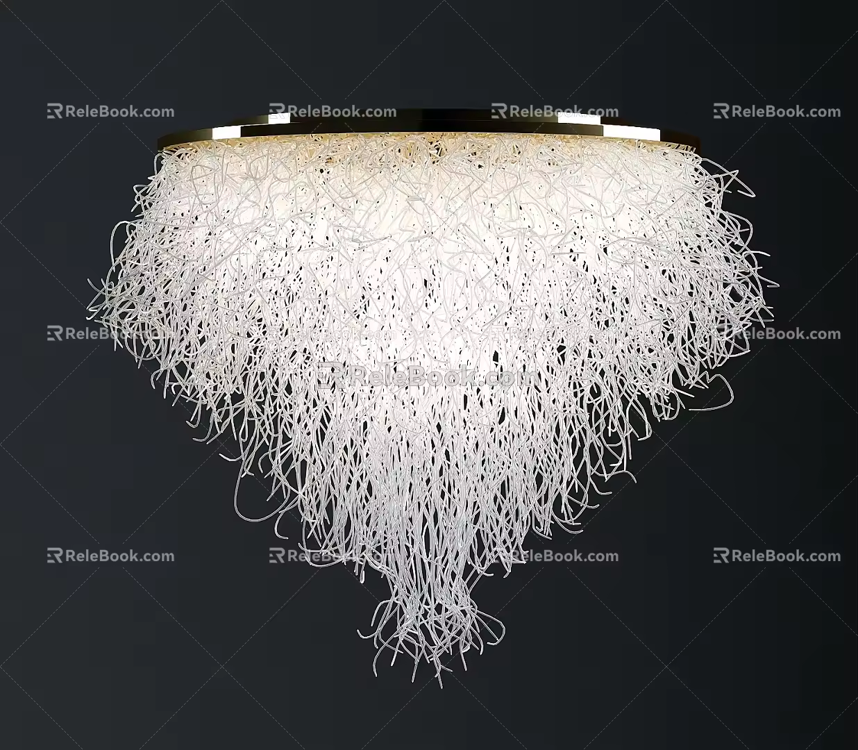 modern ceiling lamp 3d model