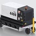 Mobile power supply Power station Power station Generator Emergency power mobile generator 3d model