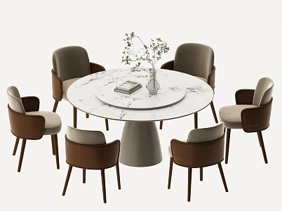 Round table 3d model
