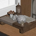 Tea Set 3d model