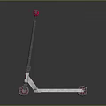 Pink Handlebars with Pink Wheels and Silver Body Scooter Outdoor Sports Equipment
