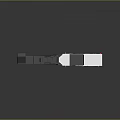 White Gray Mobile Industrial Equipment with Long Conveyor Belt Black Top Warning Stripes on Wheels