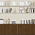 Silent Wind Shelf Bookshelf 3d model